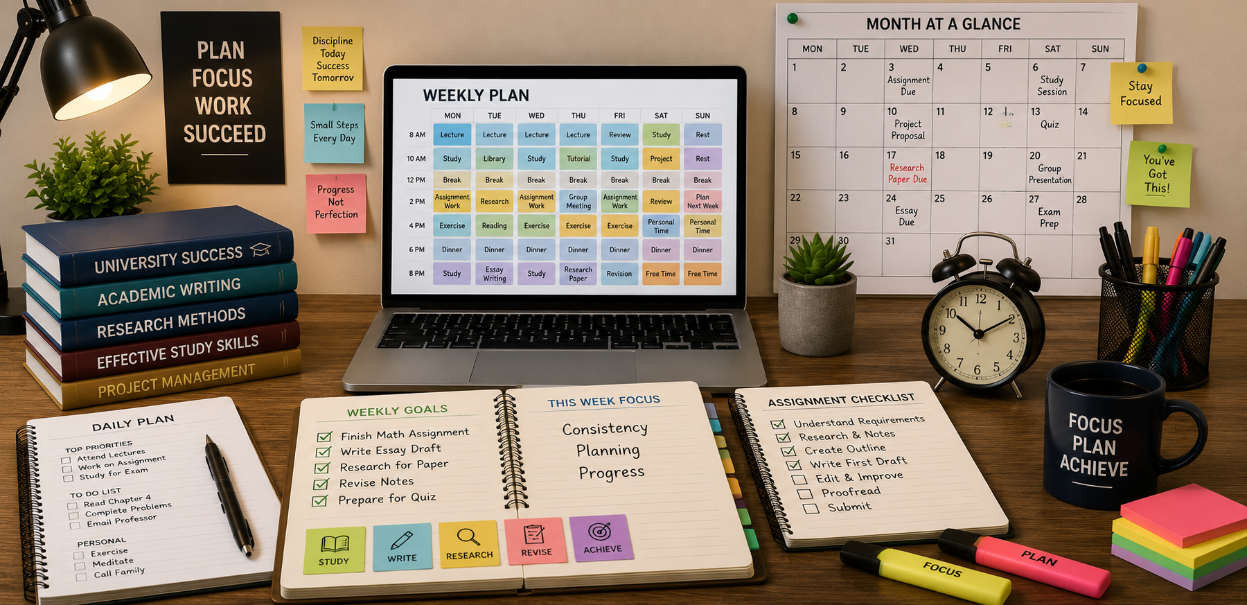 Time Management for University Students: A Practical System