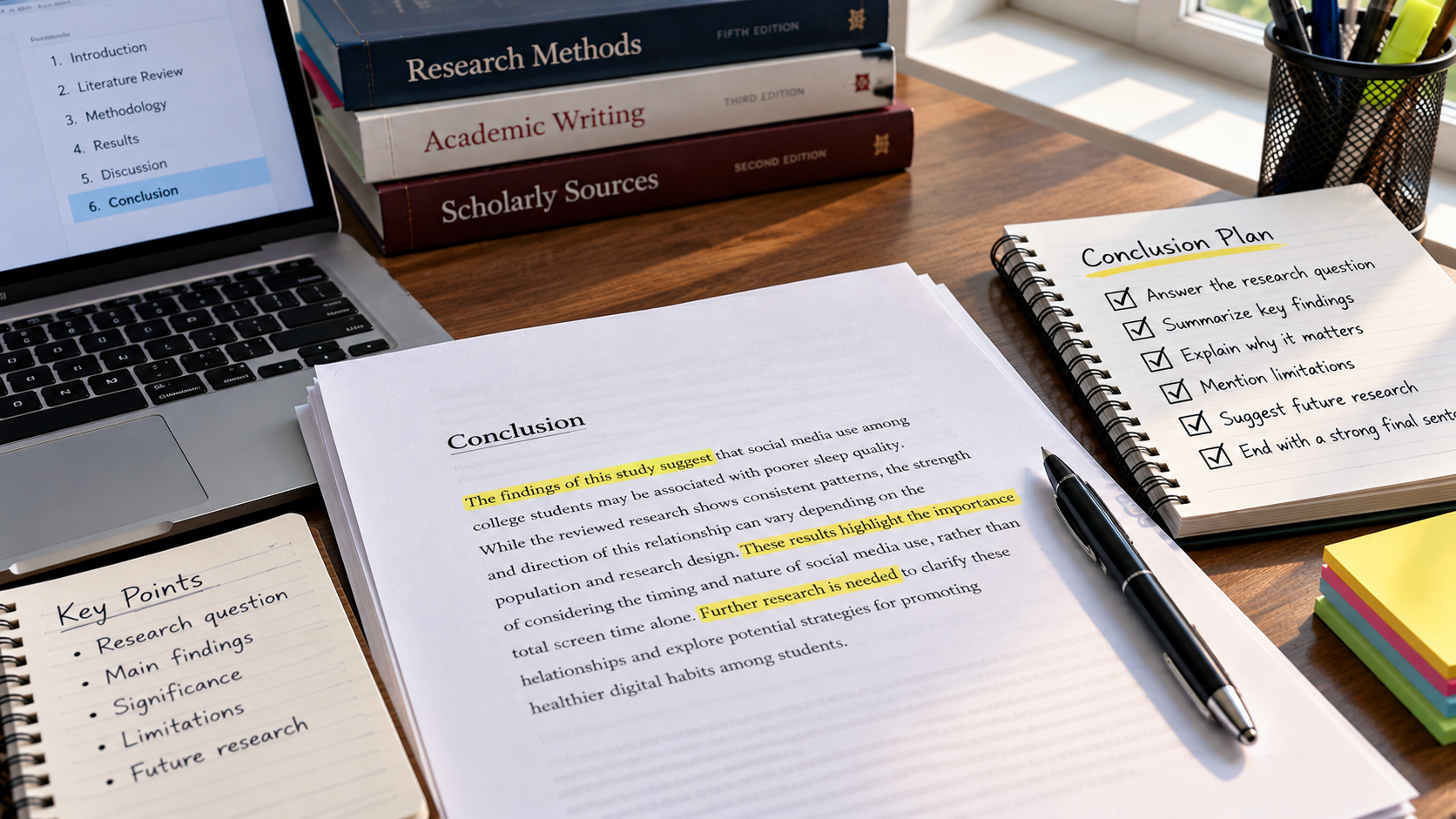 How to Write a Conclusion for a Research Paper When Stuck